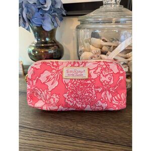 Lilly Pulitzer for Estee Lauder Make Up bag pink